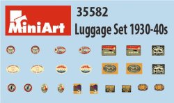 画像2: ミニアート[MA35582]1/35 ラゲージセット1930-40年代