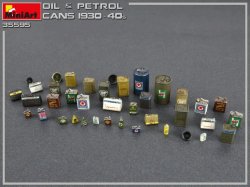 画像2: ミニアート[MA35595]1/35 油＆石油缶セット1930-40年代