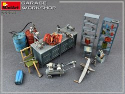 画像3: ミニアート[MA35596]1/35　ガレージ工作場