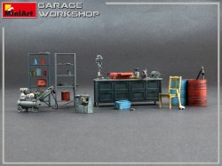 画像2: ミニアート[MA35596]1/35　ガレージ工作場