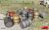 ミニアート[MA35597]1/35 ドイツ製200L燃料缶セットWW2