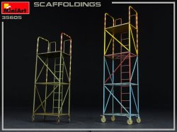 画像2: ミニアート[MA35605]1/35 車輪付足場セット