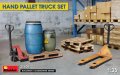 ミニアート[MA35606]1/35 ハンドパレットセット（パレット・容器付）