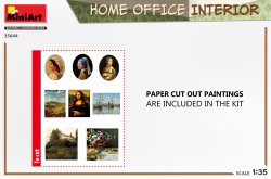 画像3: ミニアート[MA35644]1/35　ホームオフィスインテリア