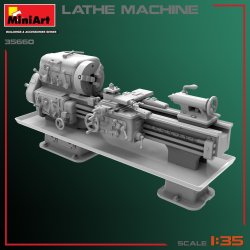 画像2: ミニアート[MA35660]1/35 旋盤加工機