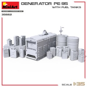 画像5: ミニアート[MA35662]1/35 燃料タンク付き発電機PE-95 (5)