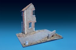 画像5: ミニアート[MA36024]ジオラマベース24　1/35　アルデンヌの通り