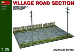 画像1: ミニアート[MA36042]ジオラマベース42（村の道路）