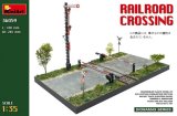 ミニアート[MA36059]1/35 鉄道踏切情景　＊この商品には、草木などの植物は含まれていません＊