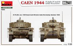 画像7: ミニアート[MA36066]1/35　カーン 1944年 IV号戦車 Ausf.H & Kfz.70 w/クルーフィギュア8体 ビッグセット