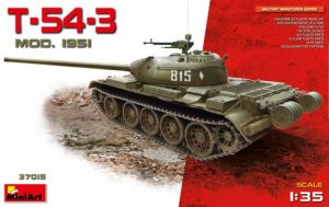 画像1: ミニアート[MA37015]1/35 Ｔ-54-3Ｍｏｄ.1951 (1)