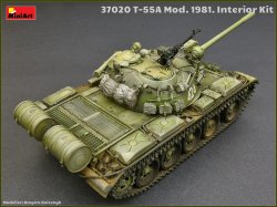 画像7: ミニアート[MA37020]1/35 T-55A Mod.1981フルインテリア(内部再現)