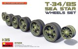 ミニアート[MA37033] 1/35 Ｔ34/85 Sea Starホイールセット