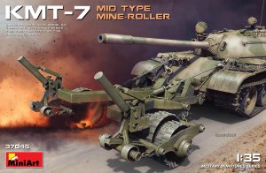 画像1: ミニアート[MA37045]1/35 KMT-7中期型地雷除去装置（マインローラー） (1)