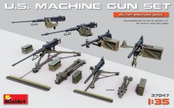 画像1: ミニアート[MA37047]1/35 アメリカ軍用重機関銃セット