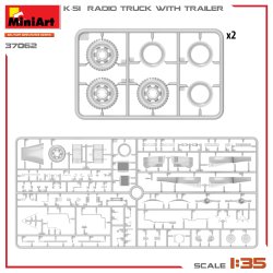 画像2: ミニアート[MA37062]1/35 K-51通信トラック トレーラー付