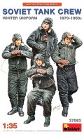 ミニアート[MA37063]1/35 ソビエト戦車兵（冬季防寒具着用）1970-1980年代４体入