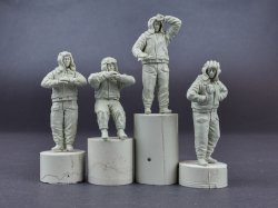 画像2: ミニアート[MA37063]1/35 ソビエト戦車兵（冬季防寒具着用）1970-1980年代４体入