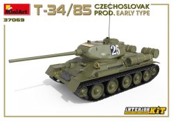 画像4: ミニアート[MA37069]1/35 T-34/85 チェコスロバキア製初期型 フルインテリア（内部再現）