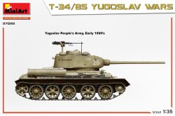 画像2: ミニアート[MA37093]1/35 T-34/85 ユーゴスラビア戦争