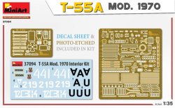 画像2: ミニアート[MA37094]1/35　T-55A Mod. 1970 フルインテリア(内部再現）