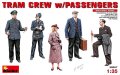 ミニアート[MA38007]1/35 トラム乗務員・乗客５体入