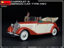 画像2: ミニアート[MA38018]1/35 ドイツ車タイプ170VカブリオレB