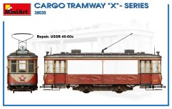 画像5: ミニアート[MA38030]1/35 貨物輸送用路面電車 Xシリーズ