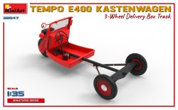 画像3: ミニアート[MA38047]1/35　Tempo E400パネルバン 3輪配送ボックストラック