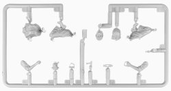 画像9: ミニアート[MA38055]1/35　ヨーロッパ　農業用トラクター&荷車