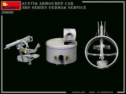 画像11: ミニアート[MA39010]1/35オースチン装甲車3型（ドイツ・オーストリア・ハンガリー・フィンランド)フルインテリア