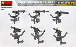 画像17: ミニアート[MA39010]1/35オースチン装甲車3型（ドイツ・オーストリア・ハンガリー・フィンランド)フルインテリア