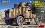 ミニアート[MA39021]1/35　オースチン装甲車　英陸軍インド仕様 フルインテリア(内部再現)