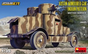 画像1: ミニアート[MA39021]1/35　オースチン装甲車　英陸軍インド仕様 フルインテリア(内部再現) (1)