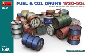 画像1: ミニアート[MA49007]1/35　燃料・石油ドラム缶 1930-50年代 (1)