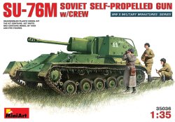 画像1: ミニアート[MA35036] 1/35　SU-76Mソビエト自走砲