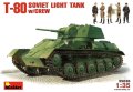 ミニアート[MA35038] 1/35 T-80　ソビエト軽戦車フィギュア5体入り