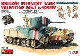ミニアート[MA35116] 1/35 バレンタインMk.I 歩兵戦車