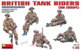 ミニアート[MA35118]1/35 イギリス戦車跨乗兵セット　５体入り（北西ヨ－ロッパ戦線）