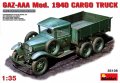 ミニアート[MA35136] 1/35　GAZ-AAA　Mod.1940カーゴトラック