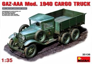 画像1: ミニアート[MA35136] 1/35　GAZ-AAA　Mod.1940カーゴトラック (1)