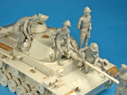 画像3: ミニアート[MA35141] 1/35　ドイツ戦車兵"アフリカコープ"