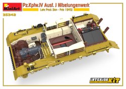 画像10: ミニアート[MA35342]1/35 IV号戦車J型ニーベルンゲン工場製 後期型＜1945年1月〜２月＞フルインテリア（内部再現）