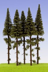 Model Scene[SK150]枝打ちしたトウヒの木 高さ140-160mm(5本入)