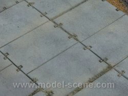 画像1: Model Scene[41702]1/120(TTスケール) コンクリート製パネル タイプIII