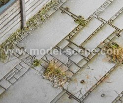 画像2: Model Scene[41750]1/120(TTスケール) コンクリートと石畳