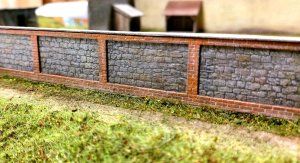 画像1: Model Scene[41816]1/120(TTスケール) 石塀 (1)
