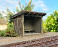 Model Scene[96522]1/144-1/160(Nスケール) 木製待合室＃2(キット)