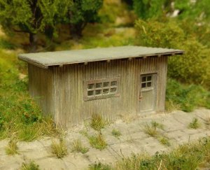 画像1: Model Scene[96524]1/144-1/160(Nスケール) 資材置き場(キット) (1)