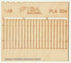 画像1: Model Scene[PL4-004]1/45-1/48 目隠しフェンス 鋸歯カット (1)